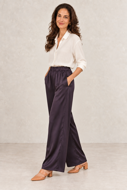 Lucca | Pantalón satinado
